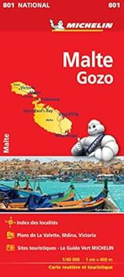 Wegenkaart - landkaart 801 Malta | Michelin