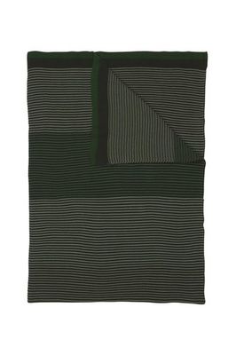 Pip Studio Pip Studio Blockstripe Throw Green 130x170 cm