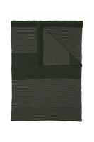 Pip Studio Pip Studio Blockstripe Throw Green 130x170 cm