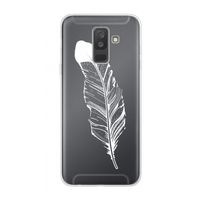 Pluim: Samsung Galaxy A6 Plus (2018) Transparant Hoesje Pluim: Samsung Galaxy A6 Plus (2018) Transparant Hoesje