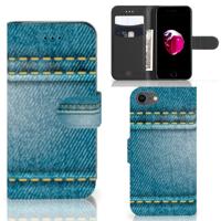 iPhone 7 | 8 | SE (2020) | SE (2022) | Wallet Case | met Pasjes | Jeans