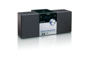 Lenco MC-150 draagbare stereo-installatie Analoog & digitaal 22 W Zwart, Zilver