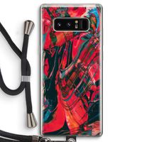 Endless Descent: Samsung Galaxy Note 8 Transparant Hoesje met koord