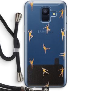 Dans #2: Samsung Galaxy A6 (2018) Transparant Hoesje met koord