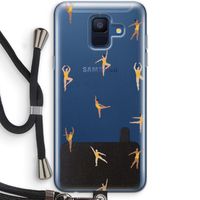 Dans #2: Samsung Galaxy A6 (2018) Transparant Hoesje met koord
