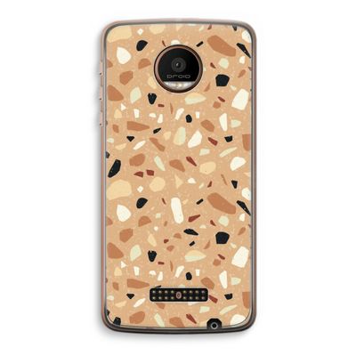 Terrazzo N°17: Motorola Moto Z Force Transparant Hoesje