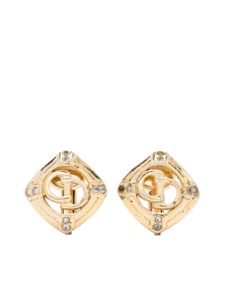 Christian Dior Pre-Owned boucles d'oreilles à clip (années 1980)