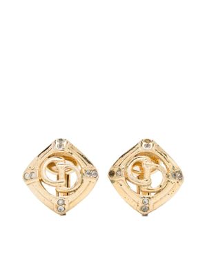 Christian Dior Pre-Owned boucles d'oreilles à clip (années 1980)