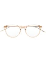 Saint Laurent Eyewear lunettes de vue à monture ronde - Tons neutres