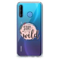 Huawei P30 Lite Stevig | Bumper Hoesje | Boho Stay Wild