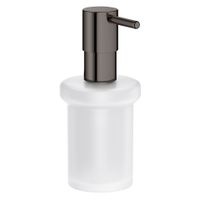GROHE Essentials zeepdispenser glas zonder houder hard graphite 40394A01