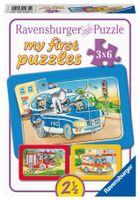 Ravensburger puzzel 3x6 stukjes dieren aan het werk