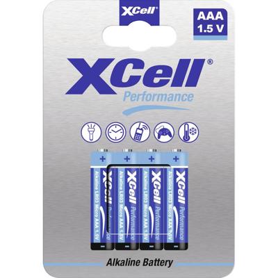 XCell LR03HP AAA batterij (potlood) Alkaline 1.5 V 4 stuk(s)