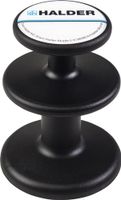 Halder Magneethouder | d. 65 mm zwart | 1 stuk - 3688.003 3688.003