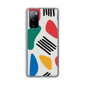 Illustratieve pop 1: Samsung Galaxy S20 FE / S20 FE 5G Transparant Hoesje