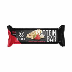 -Protein Bar Crunchy 1 reep White Choco & Strawberry