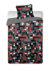 Bricks Dekbedovertrek Cool Dark