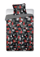 Bricks Dekbedovertrek Cool Dark