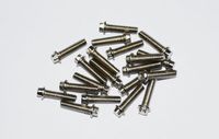 RC4WD Miniature Scale Hex Bolts (M2.5 x 10mm) (Silver) (Z-S0417)
