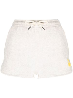 MARANT ÉTOILE short de sport Mifa à logo imprimé - Tons neutres
