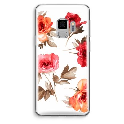 Roosjes: Samsung Galaxy S9 Transparant Hoesje