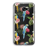 Kleurrijke papegaaien: Samsung Galaxy A5 (2017) Transparant Hoesje - thumbnail