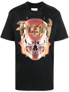 Philipp Plein t-shirt Chrome à ornements - Noir