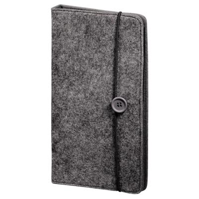 Hama vilt cd/dvd wallet 48 grijs