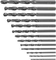 Connex set metaalboren 2-8mm 13dlg blauw - cox972228