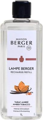 Maison Berger Navulling - voor geurbrander - Tabac Ambré / Amber Tobacco - 1 Liter