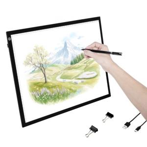 VEVOR LED-licht tafellamp tablet A3 tracing pad USB-aangedreven lichtbak