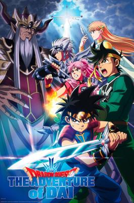 Poster Dragon Quest Dai vs Dark King 61x91,5cm