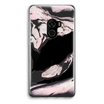 Roze stroom: Xiaomi Mi Mix 2 Transparant Hoesje