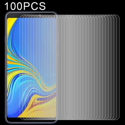 100 stuks 0 26 mm 9H 2.5D explosieveilige getemperd glas Film voor Galaxy A9 (2018) / A9s