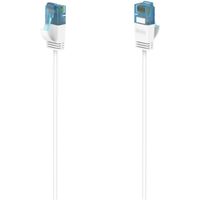 Hama Netwerkkabel Flexi-Slim, CAT-6a, 10 Gbit/s, U/UTP, 0,75 m UTP kabel Wit Hama Netwerkkabel Flexi-Slim, CAT-6a, 10 Gbit/s, U/UTP, 0,75 m UTP kabel Wit