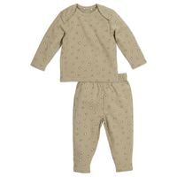 Meyco pyjama mini panter sand Maat