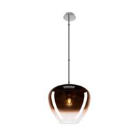 SLV Glazen hanglampPantilo Ø 40cm - roodkoper - 1007876