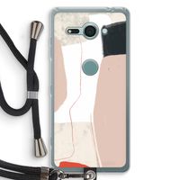 Lava: Sony Xperia XZ2 Compact Transparant Hoesje met koord