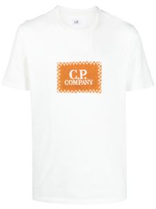 C.P. Company t-shirt en coton à logo imprimé - Blanc