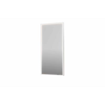 Spiegel INK SP19 40x4x80 cm incl. direct LED-Verlichting Rondom en Spiegelverwarming Geborsteld Koper