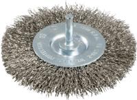 Metabo ronde borstel round brush with 6mm shaf d=100mm steel