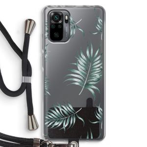 Simple leaves: Xiaomi Redmi Note 10 Pro Transparant Hoesje met koord