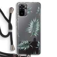 Simple leaves: Xiaomi Redmi Note 10 Pro Transparant Hoesje met koord