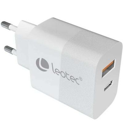 Oplader LEOTEC LECSPH30W2W 30 W Wit