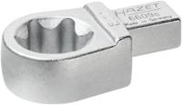 HAZET Insteekringsleutel 6609C-E22 · 9 x 12 mm insteekvierkant massief · Buiten-TORX®-profiel · SW E22
