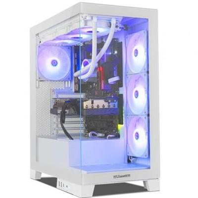 ATX Semi-toren BehuizingNox NXHUMMERGLOCKWH Wit