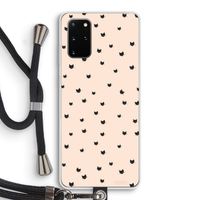 Kleine kattenkopjes: Samsung Galaxy S20 Plus Transparant Hoesje met koord Kleine kattenkopjes: Samsung Galaxy S20 Plus Transparant Hoesje met koord