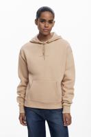 Basis sweatshirt met logo - ORANGE - XL