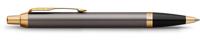 Parker IM Premium balpen, grijs GT, medium, giftbox