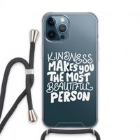 The prettiest: iPhone 13 Pro Max Transparant Hoesje met koord